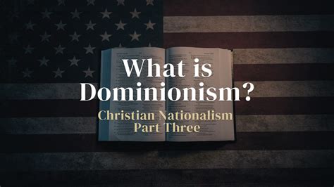 dominion synonym|christian dominionist members of congress.